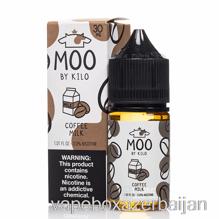 E-Juice Vape Coffee Milk - Moo Salts - 30mL 30mg